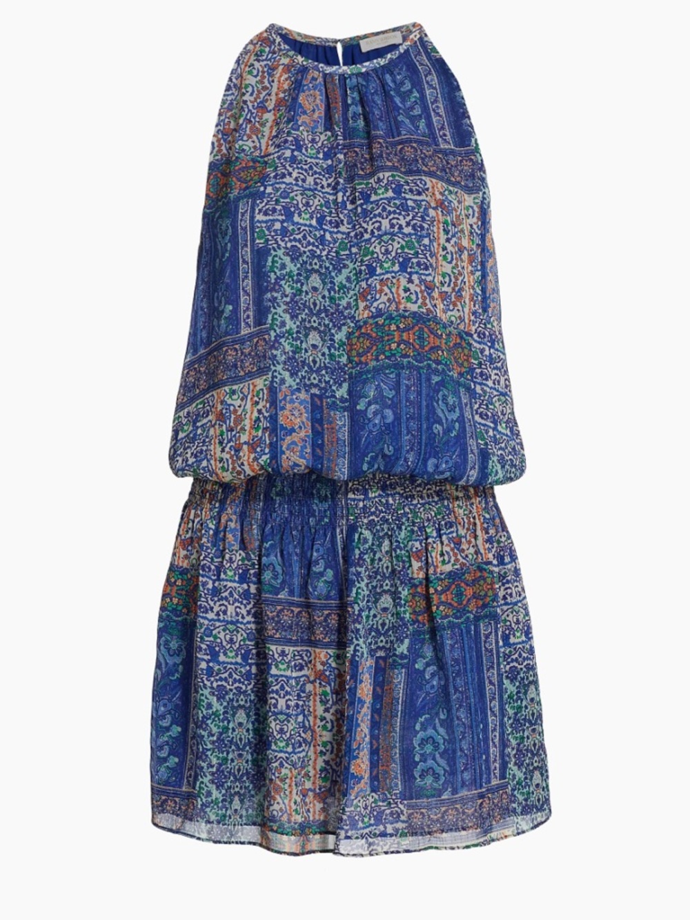 Ramy Brook’s Paris Mini Dress Size M in Cabana Blue - Picture 3 of 9